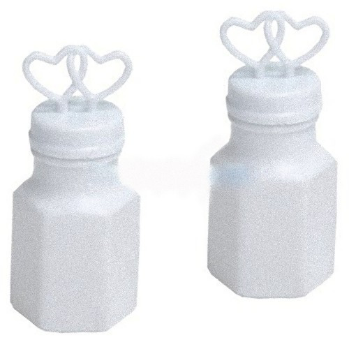 V382-HEARTBUBBLES100-202503040846-00 100 Pack Mini Wedding Heart Bubble Bottles send off wedding favors custom party favors - Image 1