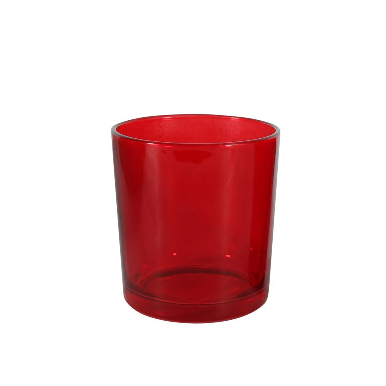 V382-REDCHX10-202503121011-00 10 Pack Red Glass Votive Tealight Candle Holders House Party Centerpiece Xmas Wedding Decor Glass Candlestick Party Decorations Bridal Valentines Event - Image 1
