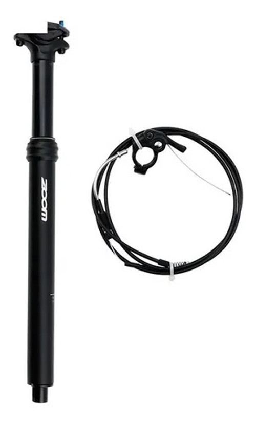 V382-ZOOMINT309100MM-71809-00 ZOOM SPD-801N Adjustable Height via Thumb Remote Lever - Internal Cable 30.9 Diameter 100mm Travel Mountain Bike Dropper - Image 1