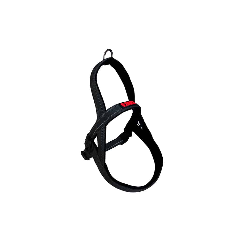 V390-KHNSLBK-185455-00 KONG Norwegian Black Harness Large - Image 1