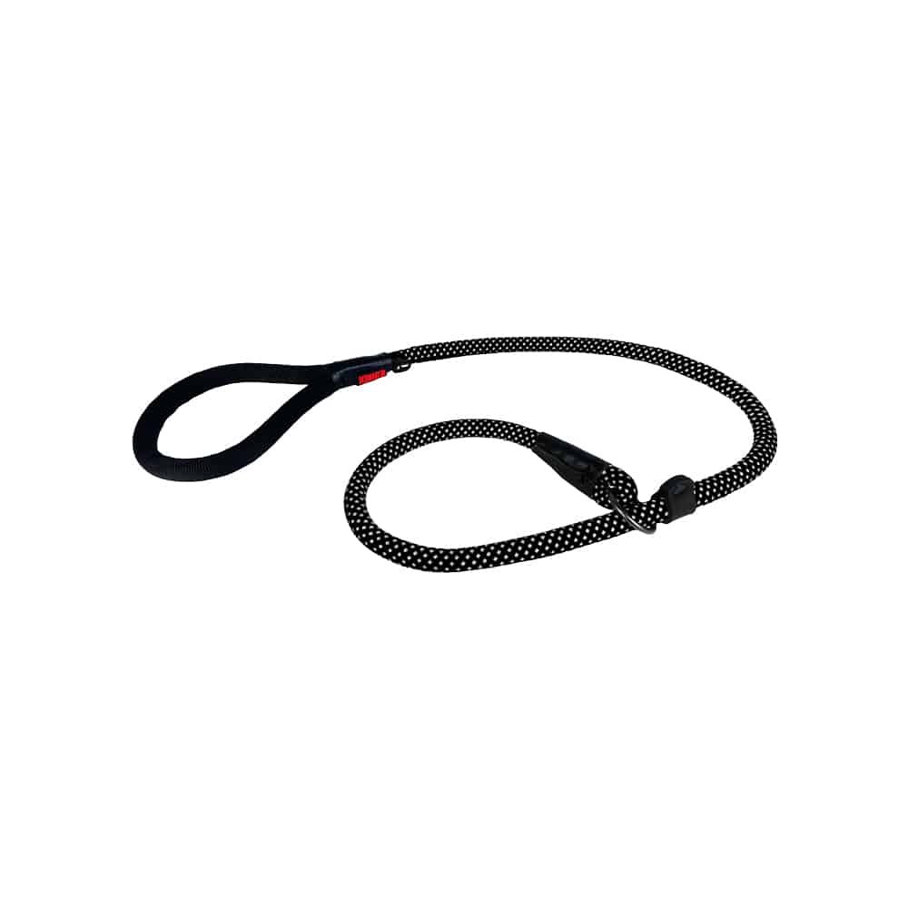 V390-KSLLBK-185397-00 KONG Slip Rope Black Leashes Large - Image 1