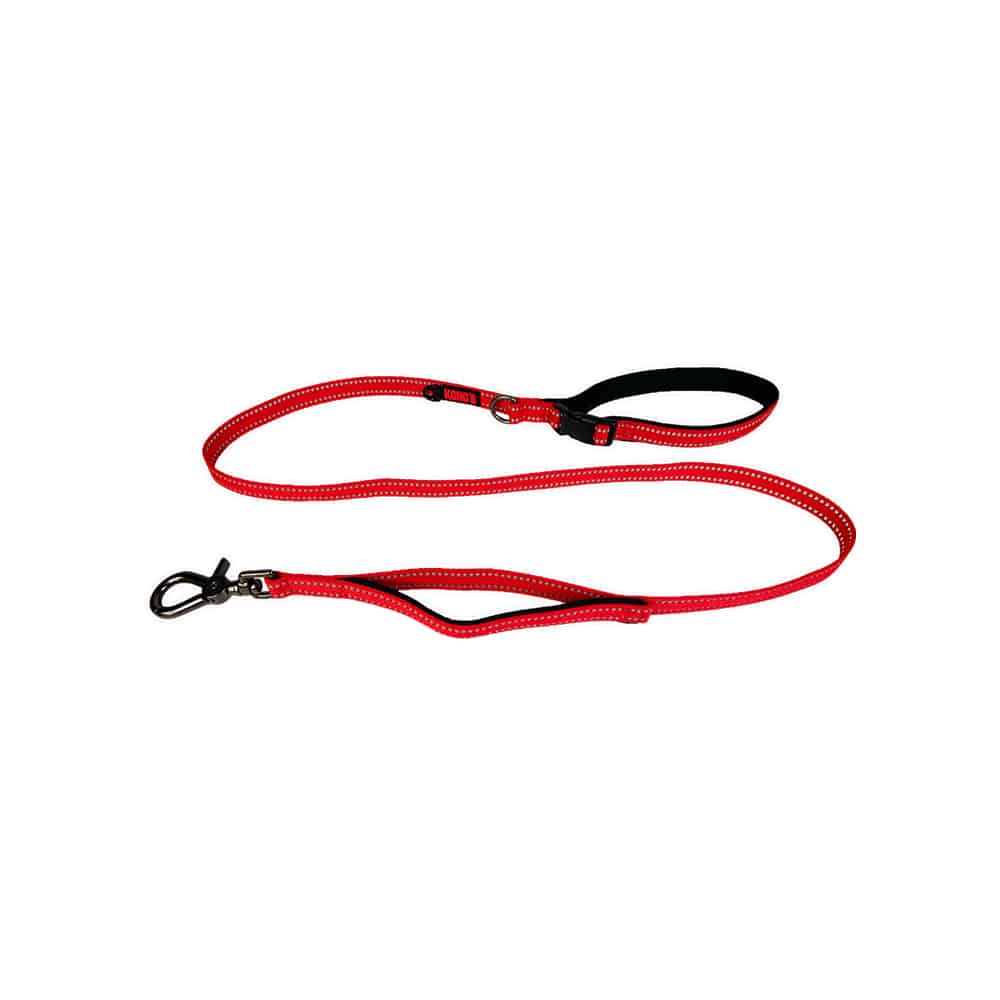 V390-KTLMRD-185395-00 KONG Traffic Red Leashes Medium - Image 1