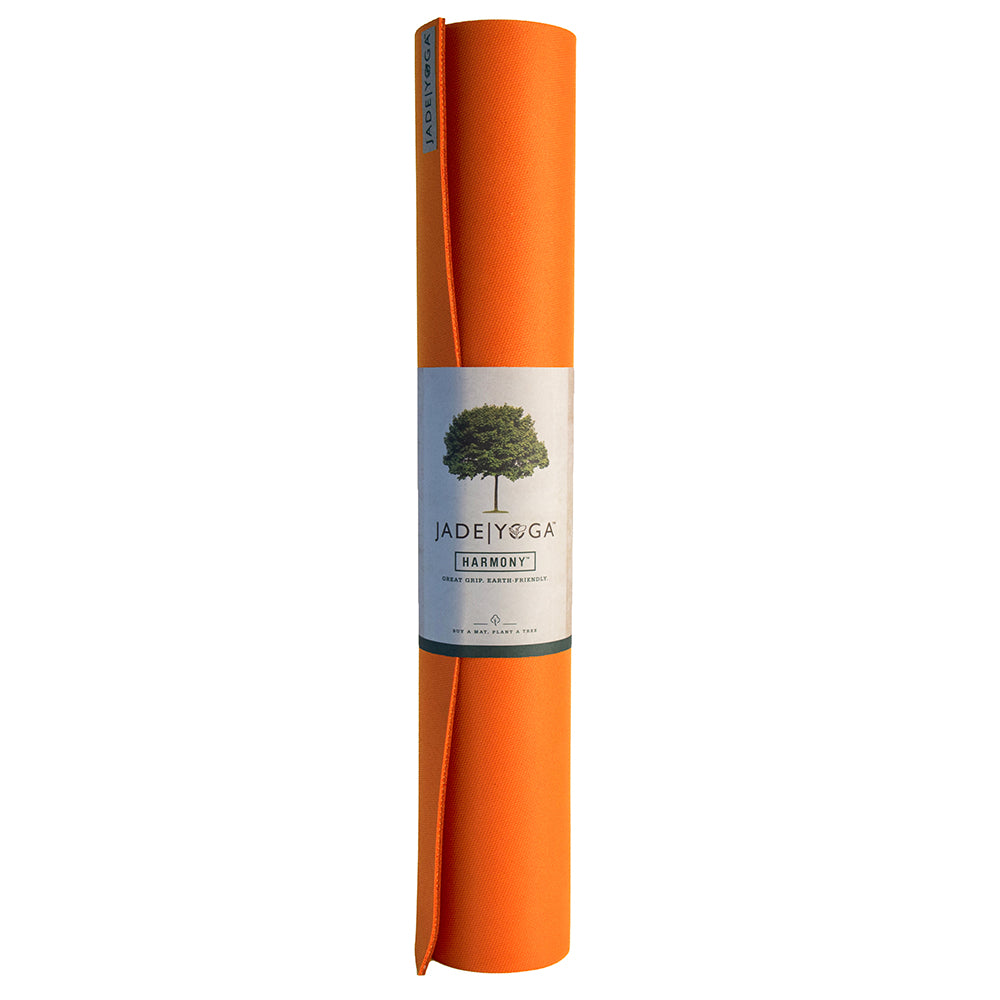 V398-JY-368TO-202503061805-00 Jade Yoga Harmony Mat - Orange - Image 1