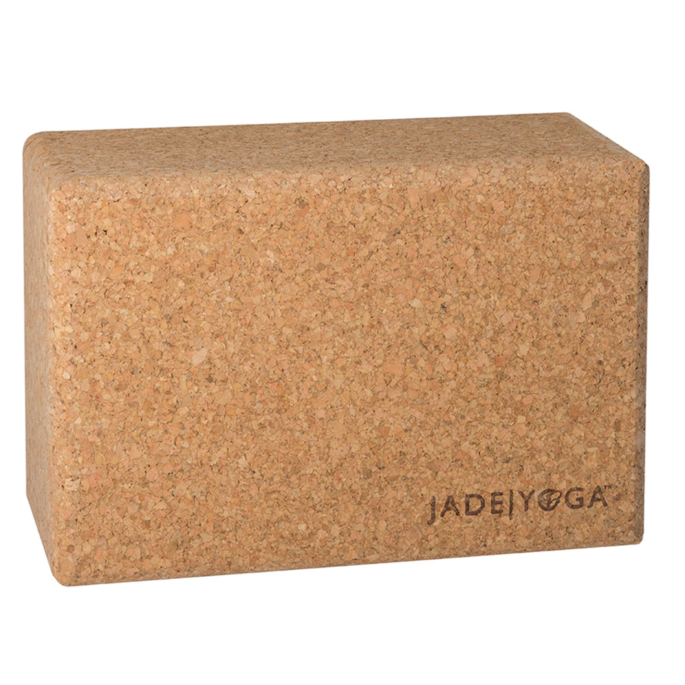 V398-JY-CYBL-202504151658-00 Jade Yoga Cork Yoga Block - Large - Image 1
