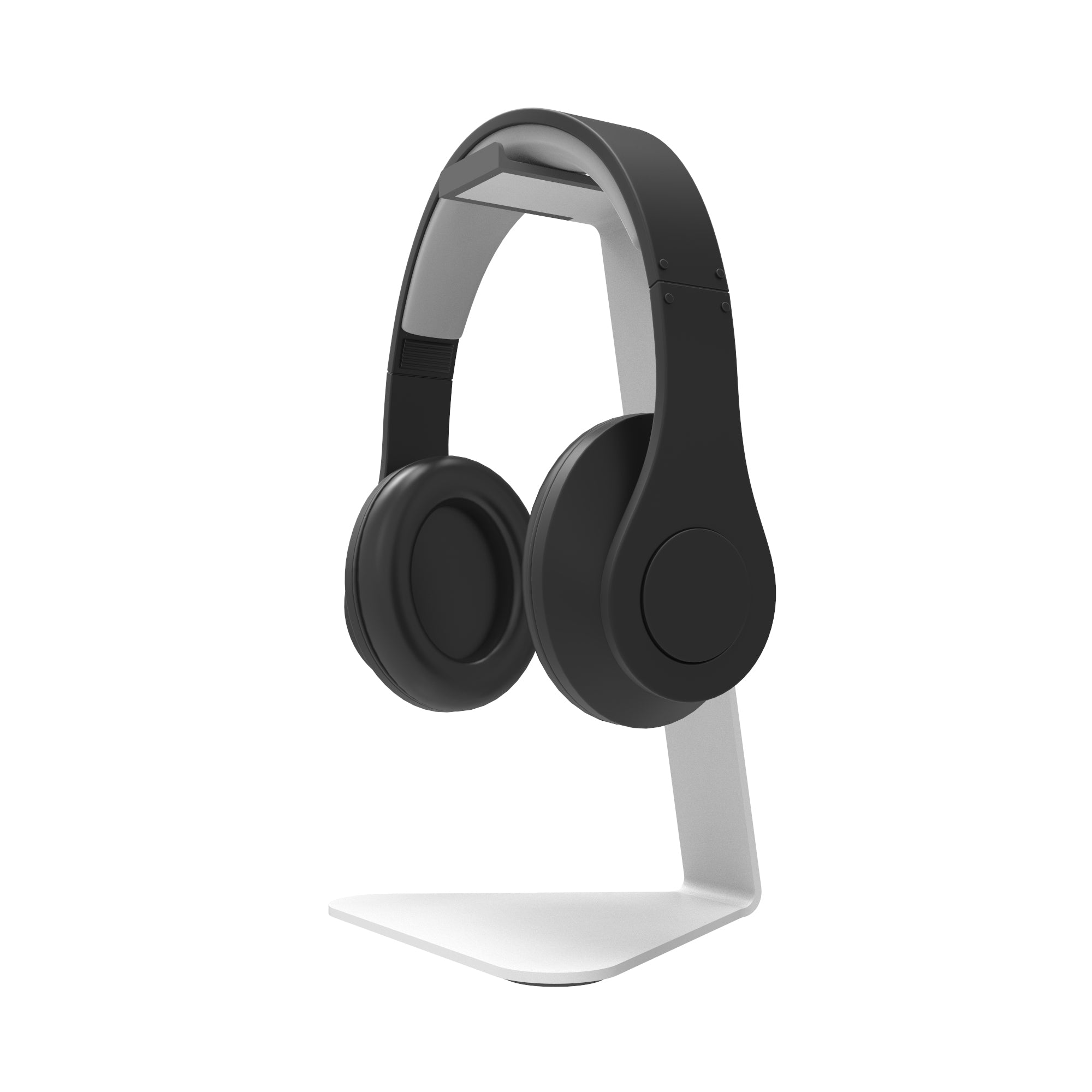 V398-KO-H1W-202505151457-00 Kanto H1W Universal Desktop Headphone Stand, White - Image 1
