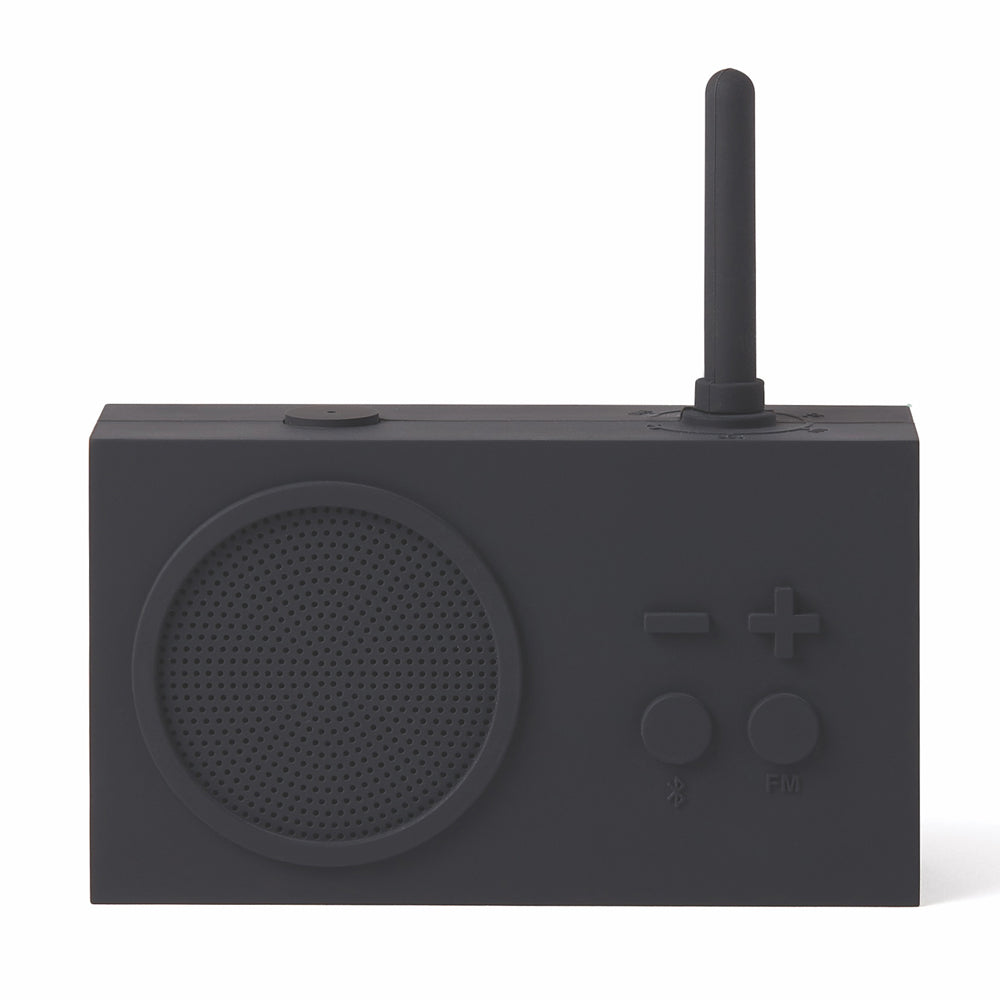 V398-LD-LA119N1-202502241021-00 Lexon Thykho 3 Fm Radio & Bluetooth Speaker - Black - Image 1