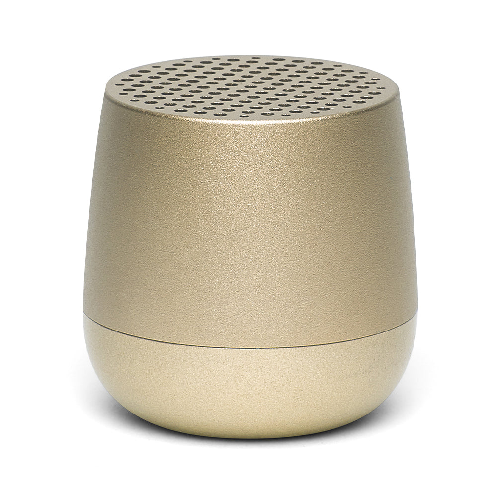 V398-LD-LA125D-202506051221-00 Lexon Mino+ Mini Bluetooth Speaker - Gold - Image 1