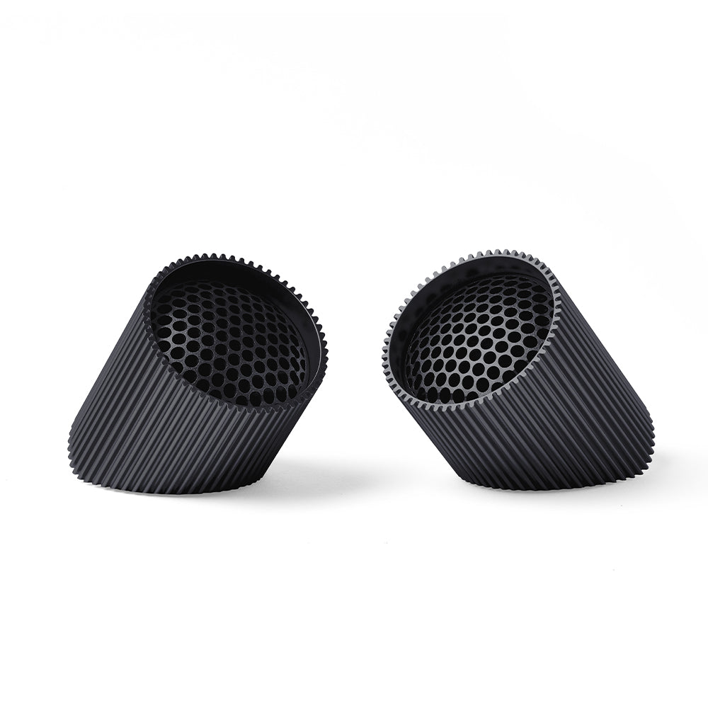 V398-LD-LA132MN3-202506190532-00 Lexon Ray Set Of Magnetic Bluetooth Speakers - Black - Image 1