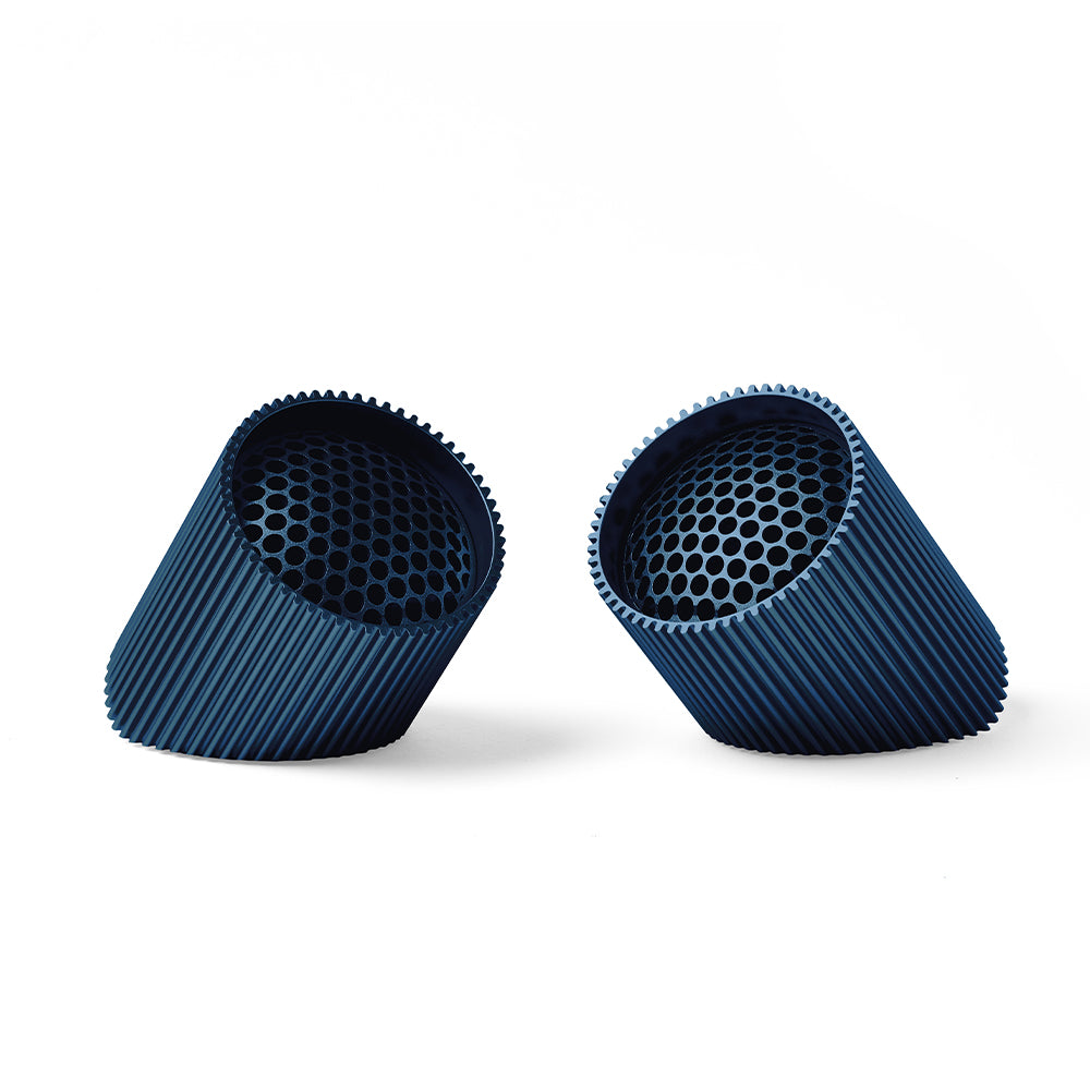 V398-LD-LA132OB3-202506190532-00 Lexon Ray Set Of Magnetic Bluetooth Speakers - Blue - Image 1