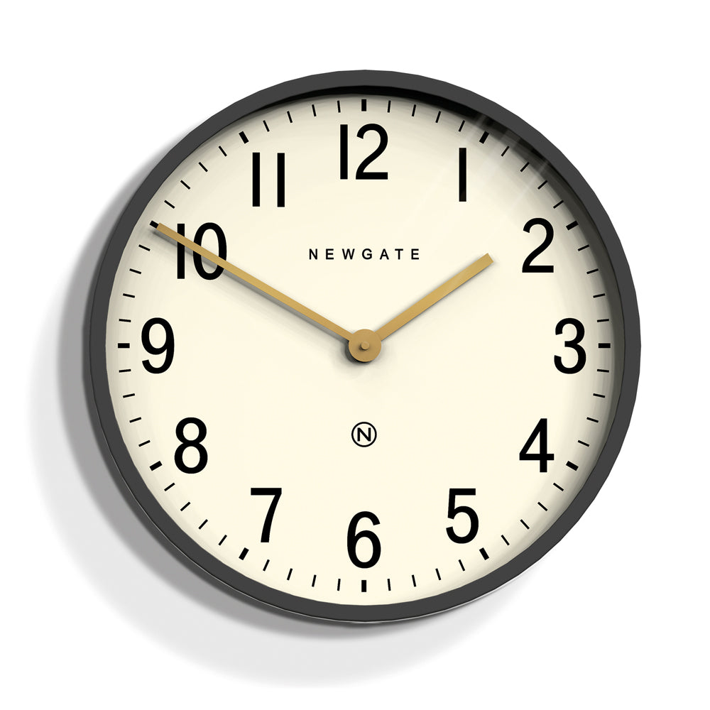 V398-NGPUT371BGY-202502220157-00 Newgate Mr Edwards Clock Matte Blizzard Grey - Image 1