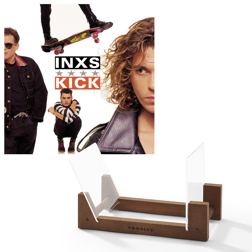 V398-UM-3777896-BS-202506051828-00 Inxs Kick - Vinyl Album & Crosley Record Storage Display Stand - Image 1