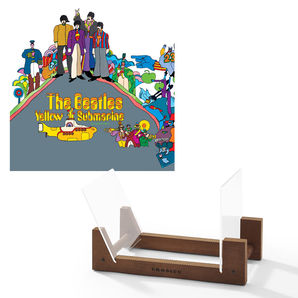 V398-UM-3824671-BS-202506101855-00 The Beatles - Yellow Submarine - Vinyl Album & Crosley Record Storage Display Stand - Image 1