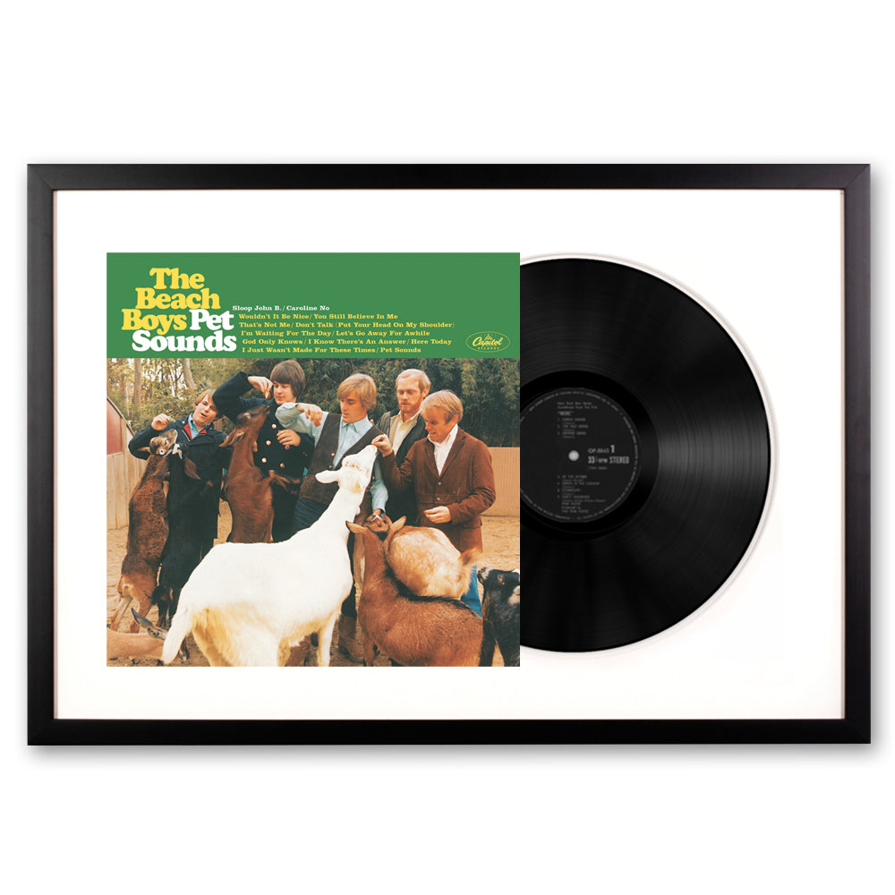 V398-UM-4782228-FD-202503061825-00 Framed The Beach Boys Pet Sounds - Vinyl Album Art - Image 1