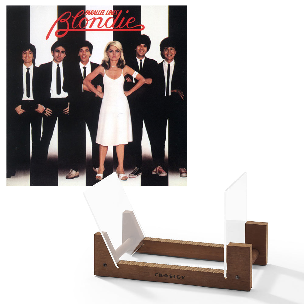V398-UM-5355034-BS-202506190525-00 Blondie - Parallel Lines - Vinyl Album & Crosley Record Storage Display Stand - Image 1