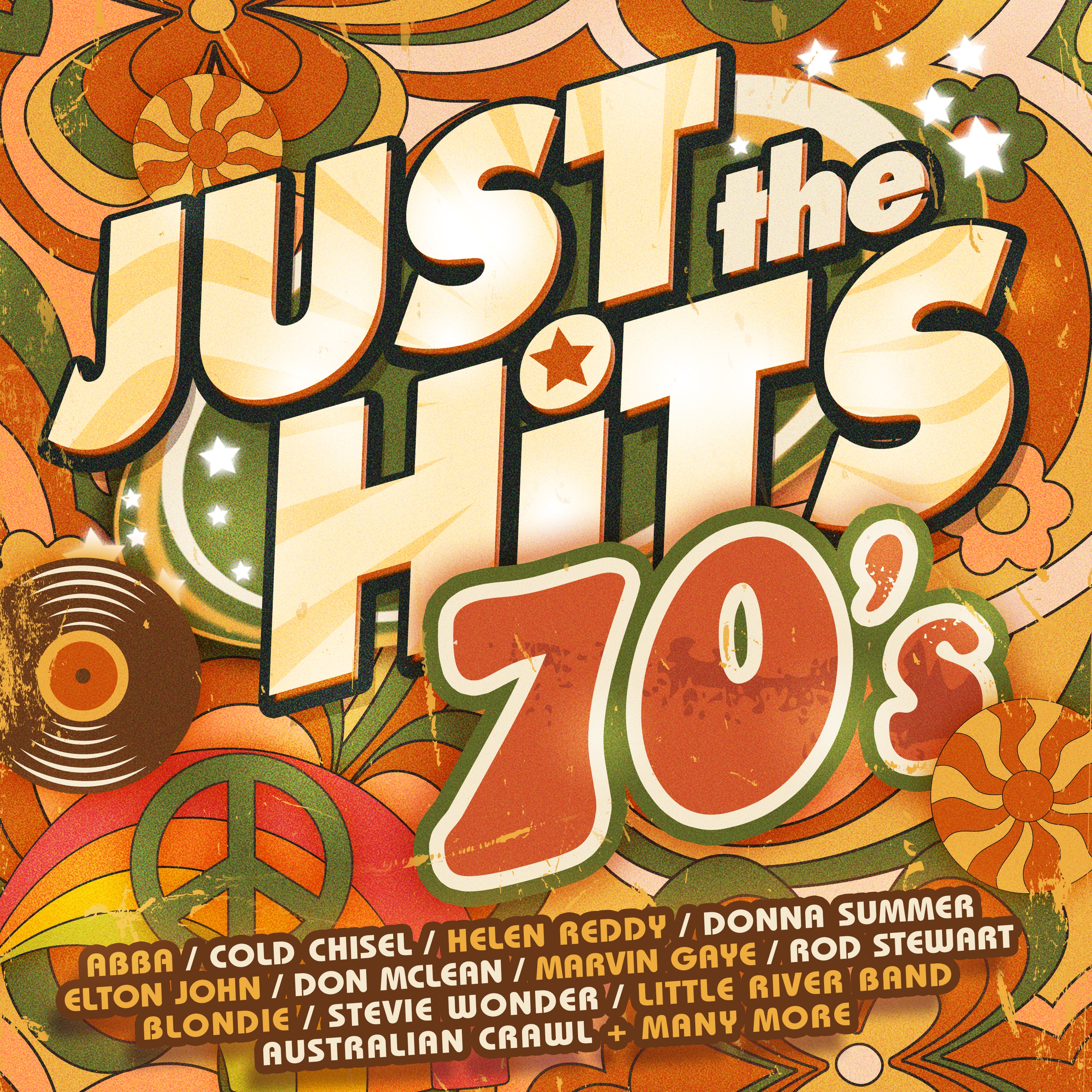 V398-UM-5396115-202503061810-00 Various Artists - Just The Hits: 70'S (2CD) - CD Album - Image 1