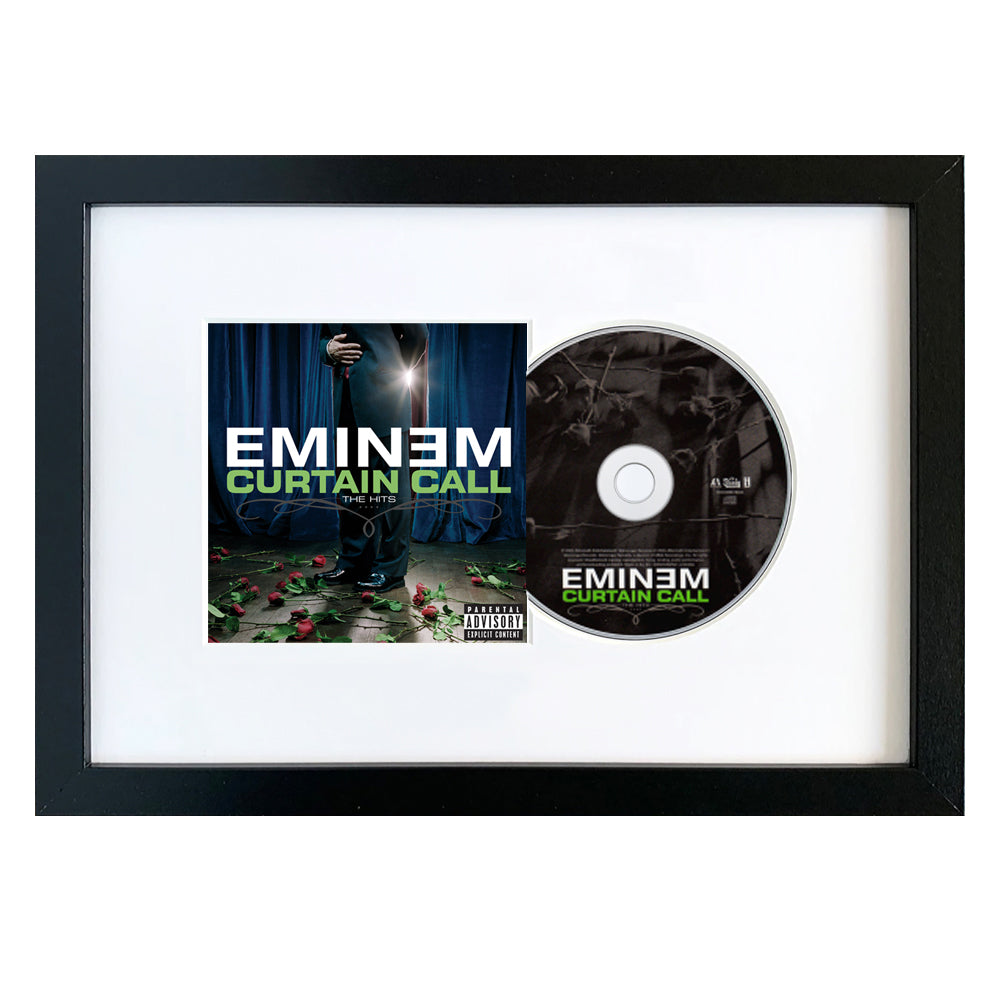V398-UM-9887893-FD-202504111915-00 Eminem - Curtain Call The Hits - CD Framed Album Art - Image 1