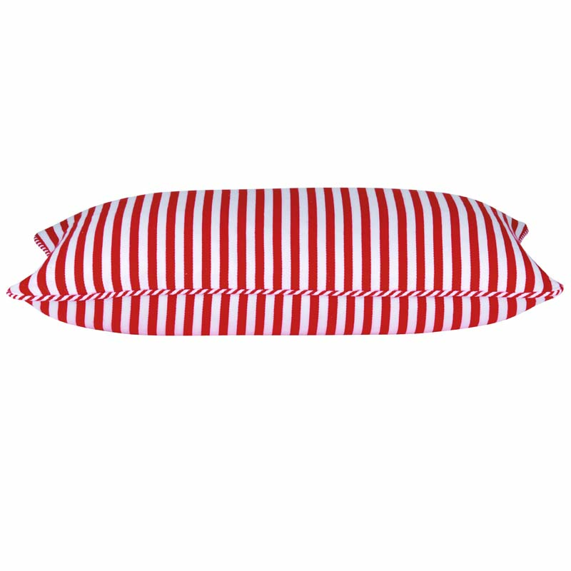 V416-446150I20-77289-00 Dandi Red & White Cushion Cover - Image 1