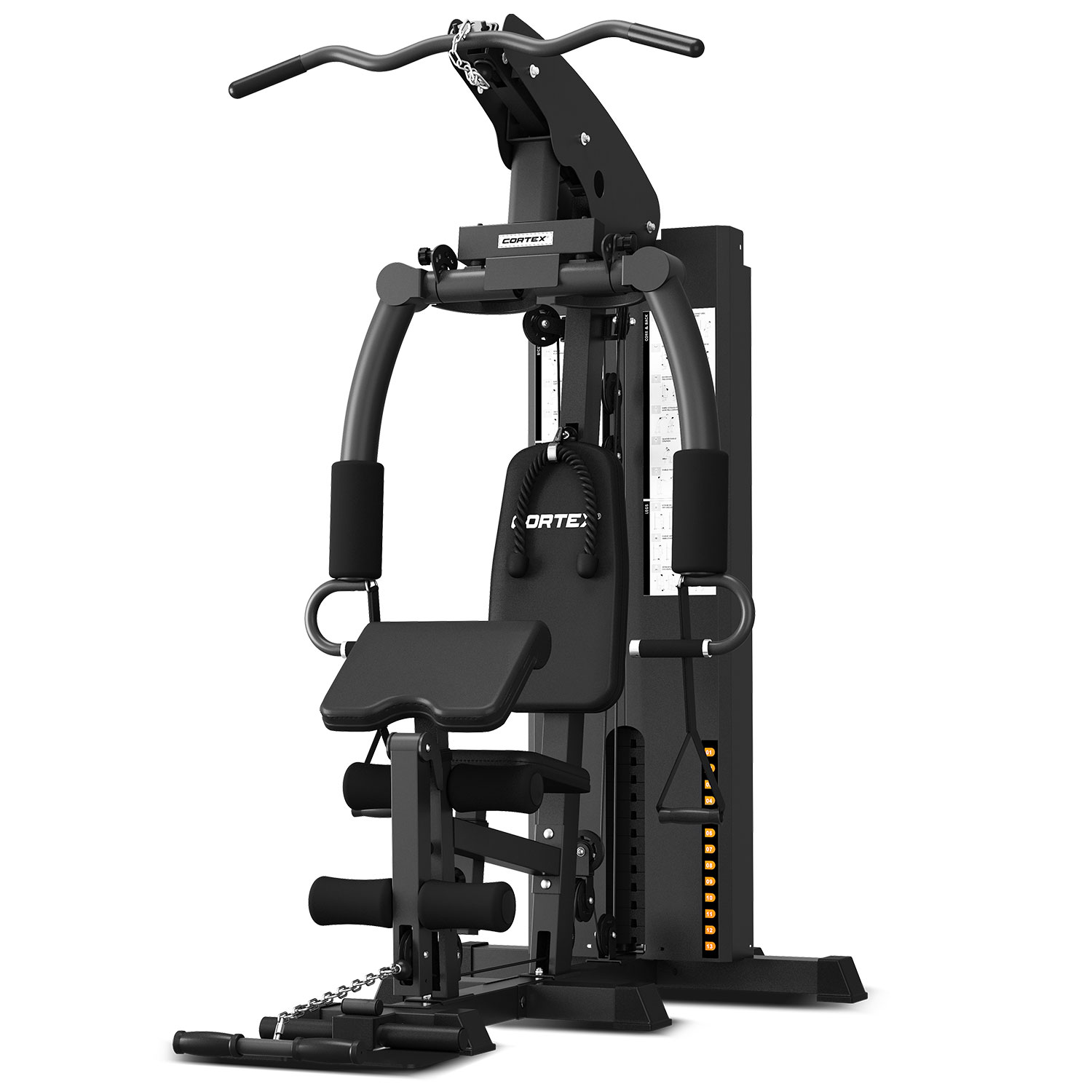 V420-CSST-SS3-86865-00 CORTEX SS3 Single Station Home Gym with Integrated Front/Rear Fly - Image 1