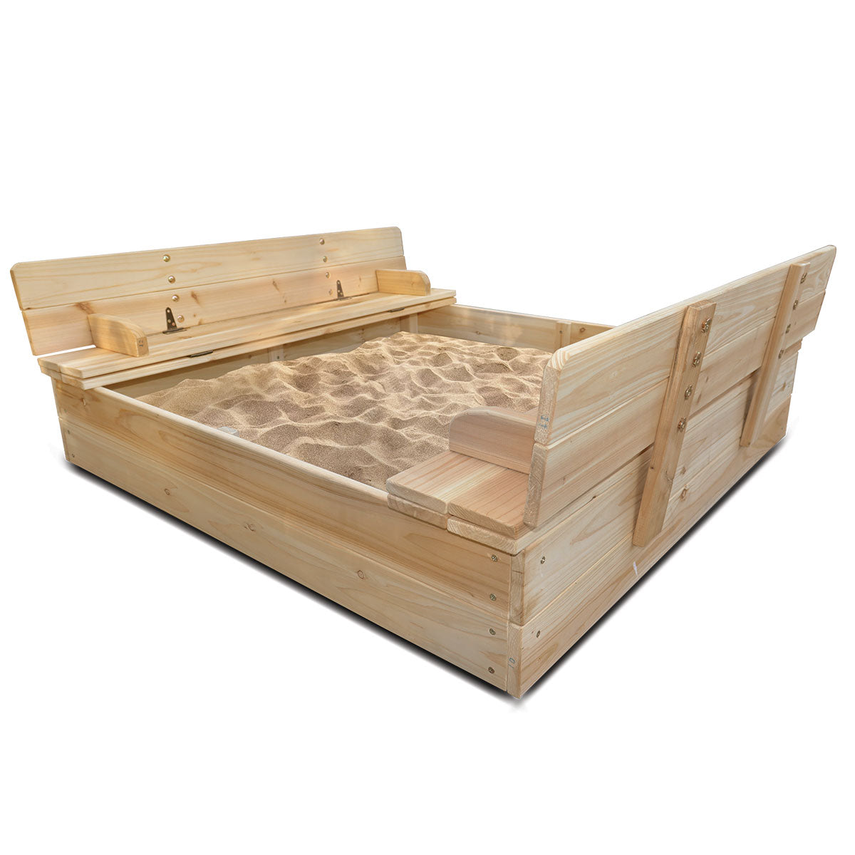 V420-LKSP-STRONG-95046-00 Lifespan Kids Strongbox 2 Square Sandpit - Image 1