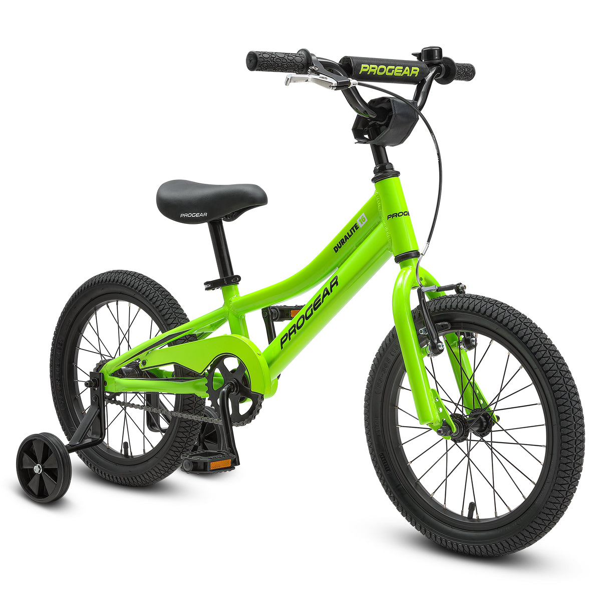 V420-PGKD-DL16-LG-205204-00 Progear DuraLite Kids Bike 16" - Lime Green - Image 1