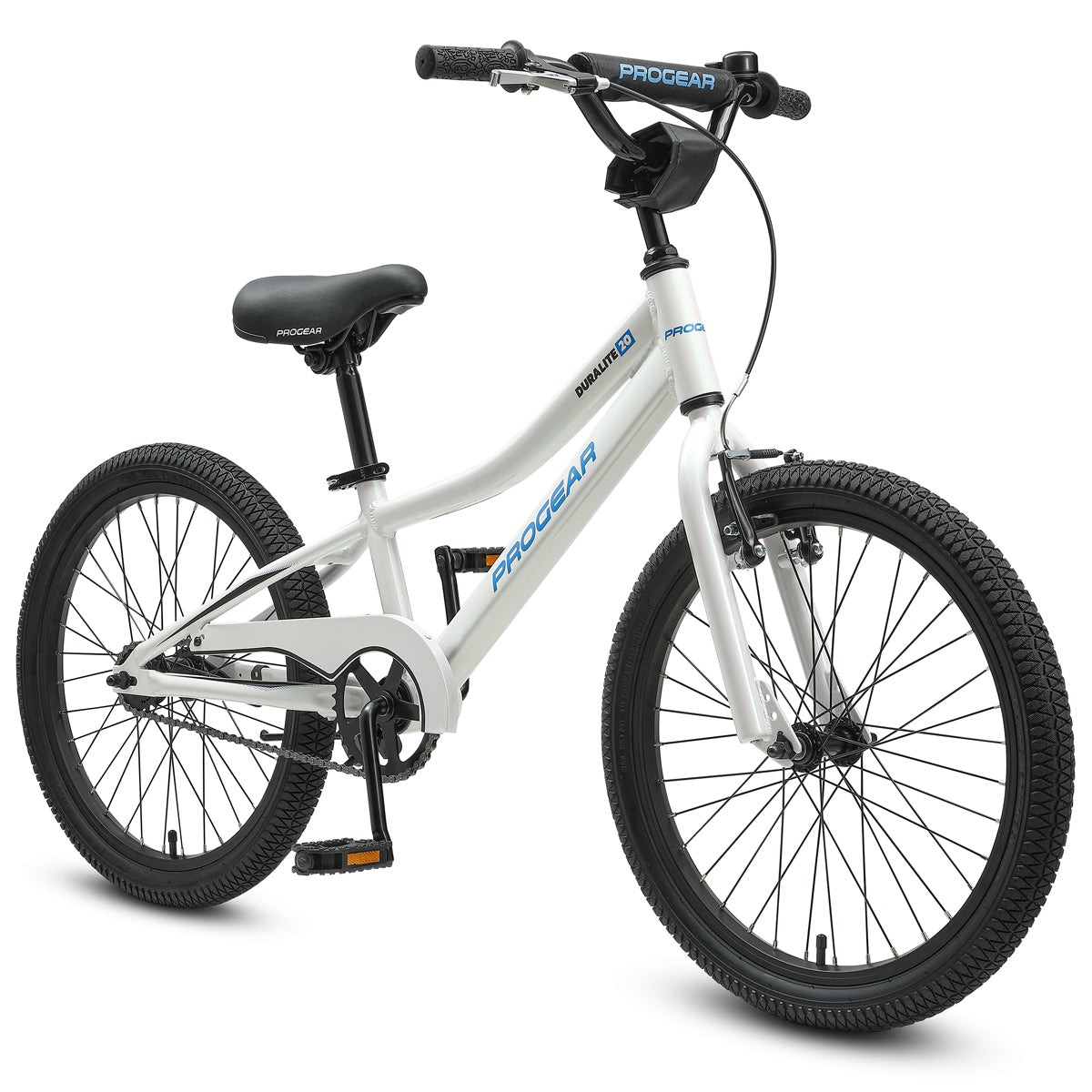 V420-PGKD-DL20-PW-197766-00 Progear DuraLite Kids Bike 20" - Pearl White - Image 1