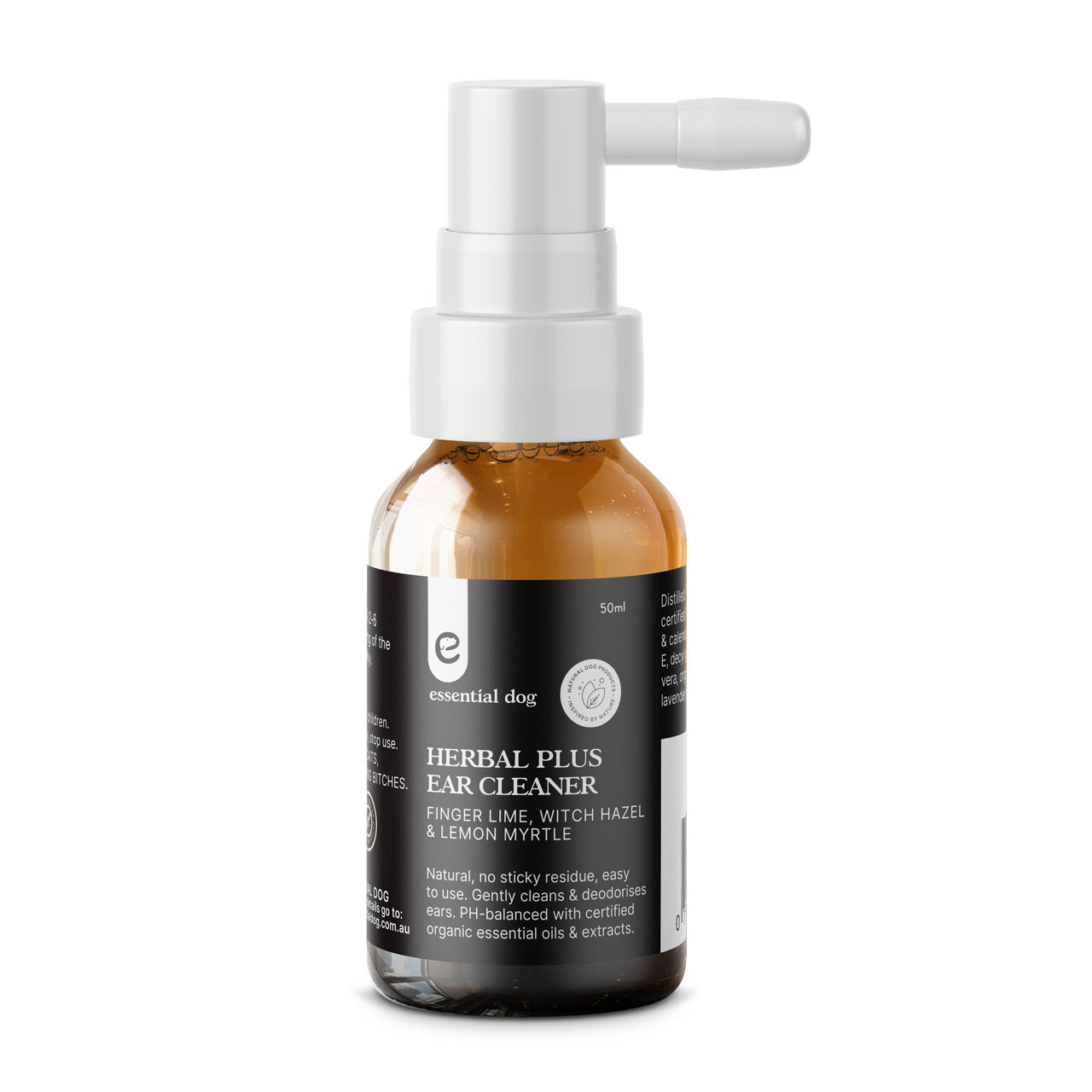 V422-HEC50-97697-00 Herbal Plus Dog Ear Cleaner (Witch Hazel, Aloe & Lemon Myrtle) - Image 1