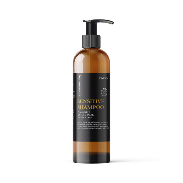 V422-S250COR-97706-00 Natural Sensitive Dog Shampoo (Chamomile, Sweet Orange & Rosewood) - Image 1