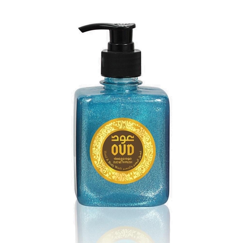 V433-SCH112-72031-00 Oud & Musk Hand & Body Wash 300mL - Image 1