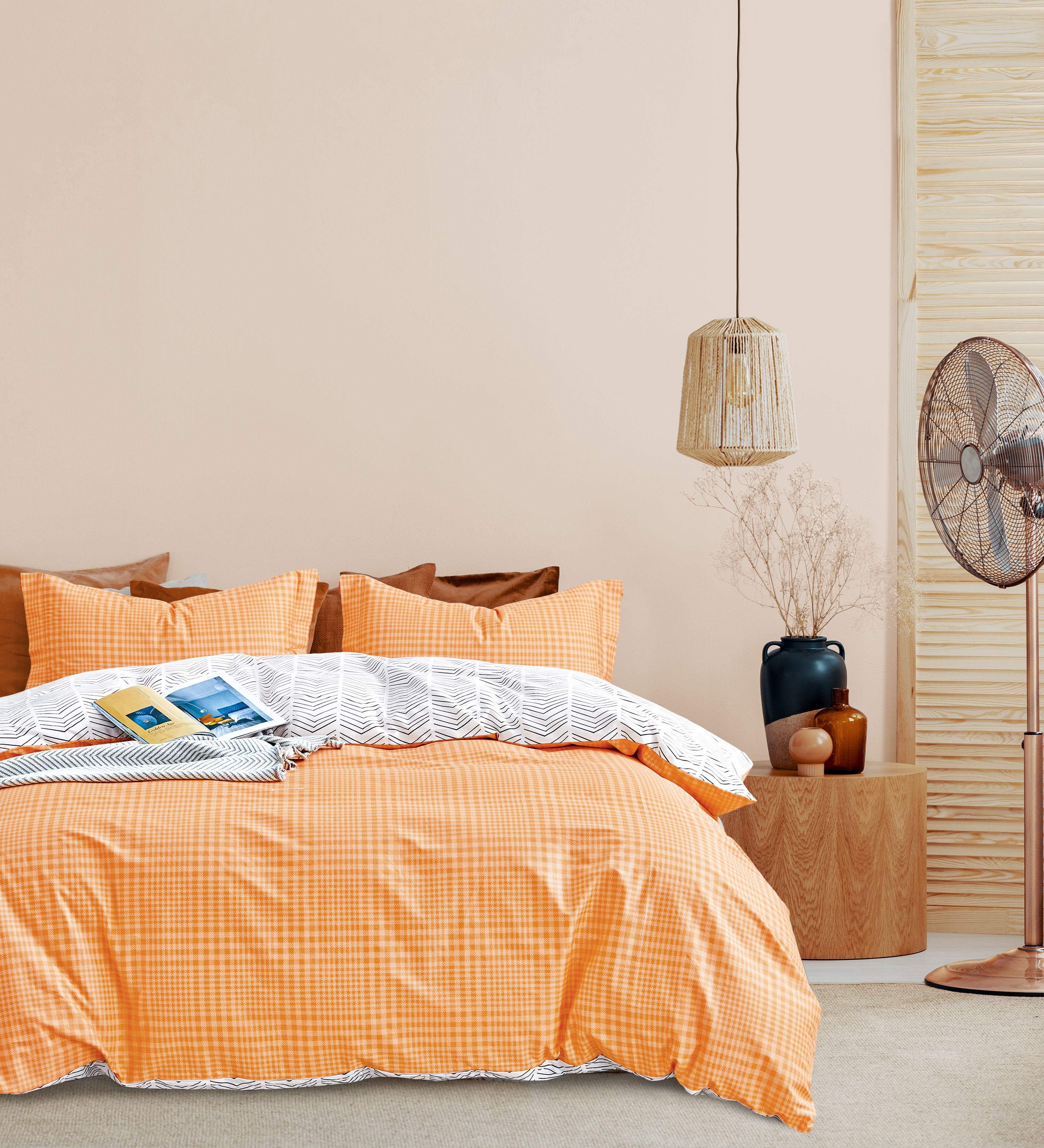 V441-QS4577YELQB-90287-00 Joni QUILT COVER SET - QUEEN - Image 1