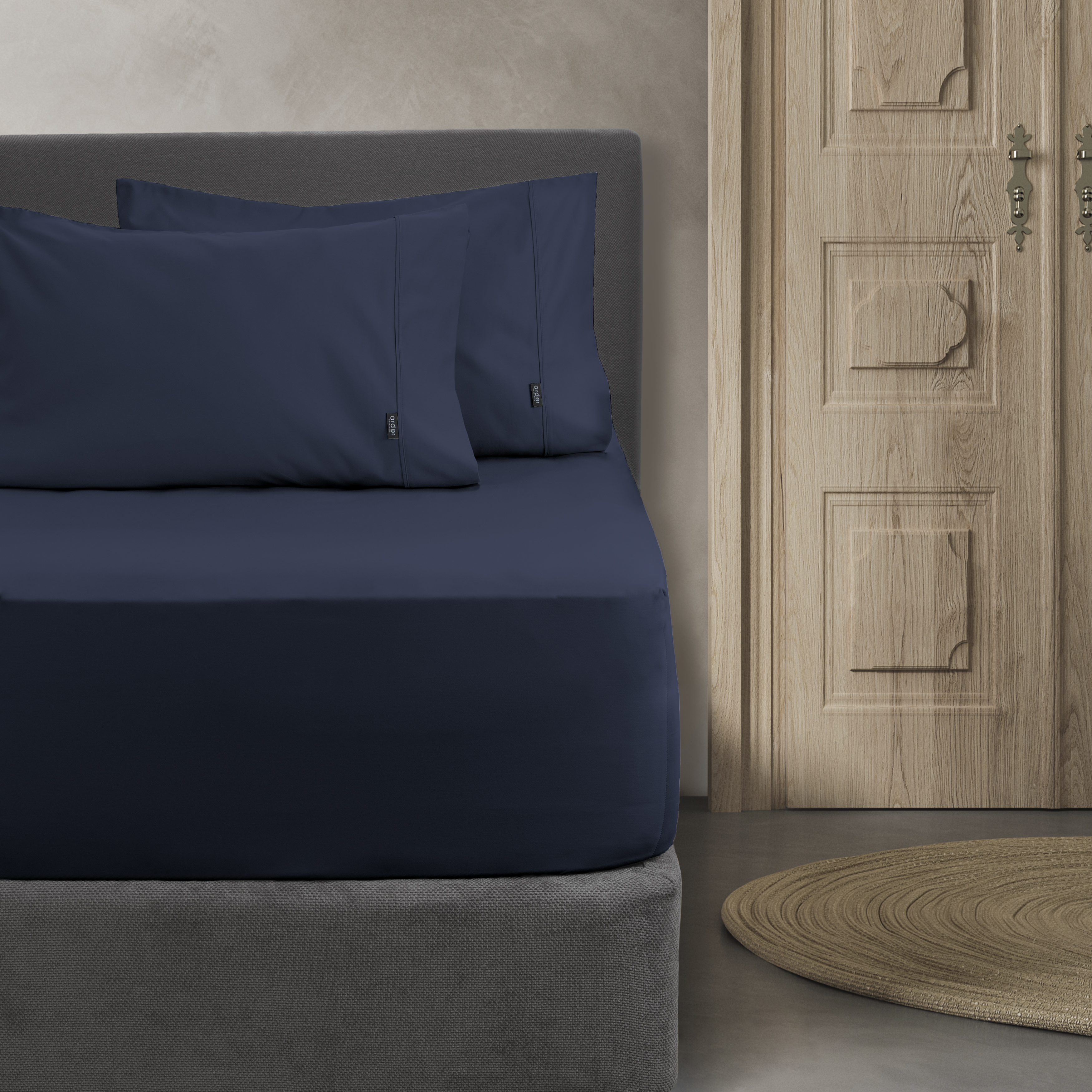 V441-SS4193NVYQB-90457-00 1000TC FTD COMBO SHEET SET - QUEEN - Image 1