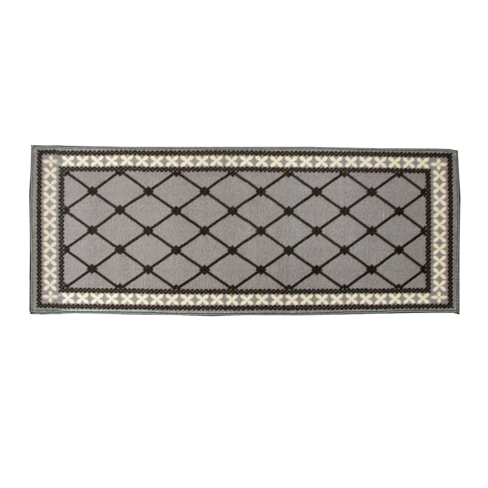 V442-ABR-BATHR-MASON-GREY-RE-206231-00 Mason Non Slip Bath Runner 50 x 120cm Grey - Image 1
