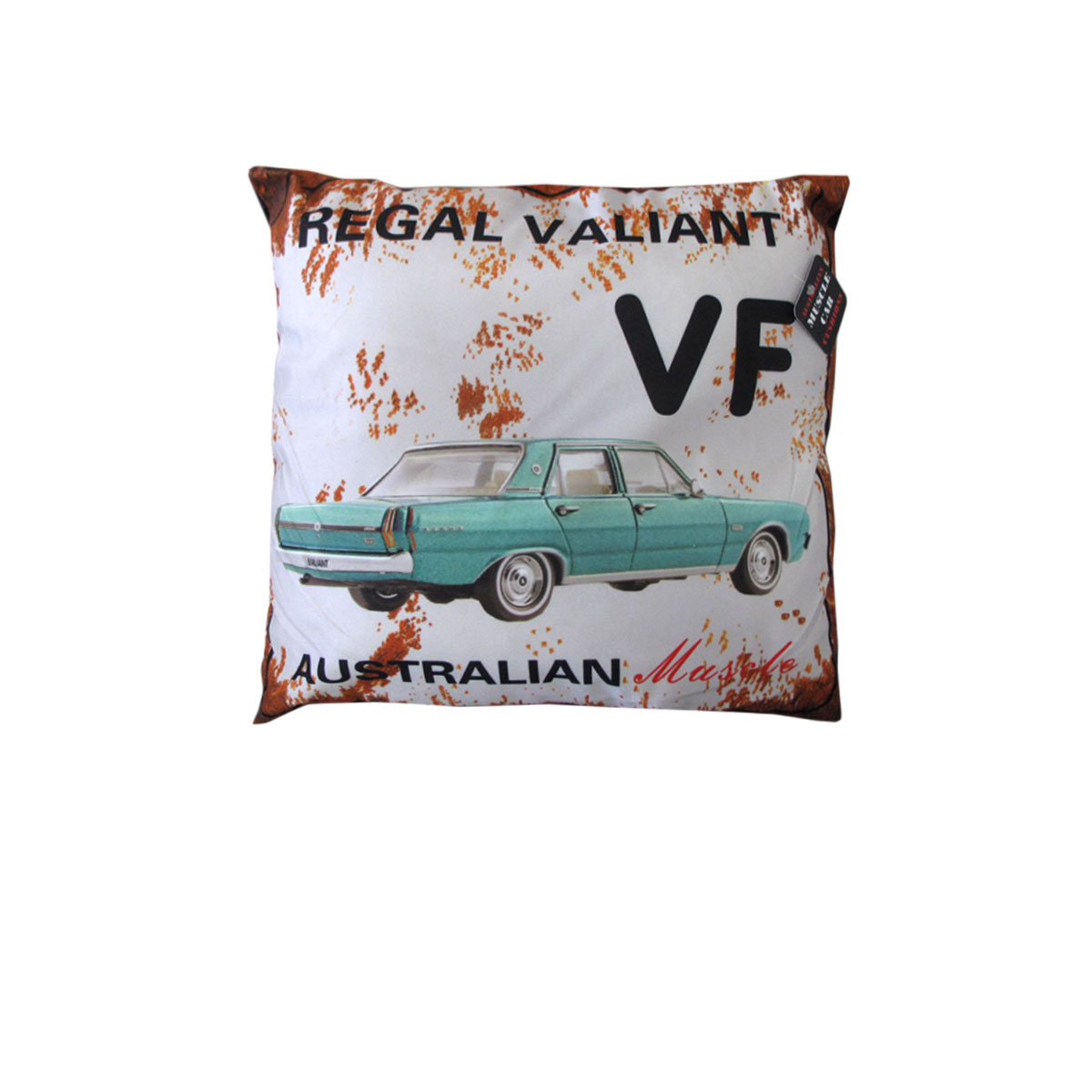 V442-ABR-CUSHION-MUSCLECARVF-BLUE-SQ-96752-00 Australian Muscle Car Cushion VF Regal Valiant - Image 1