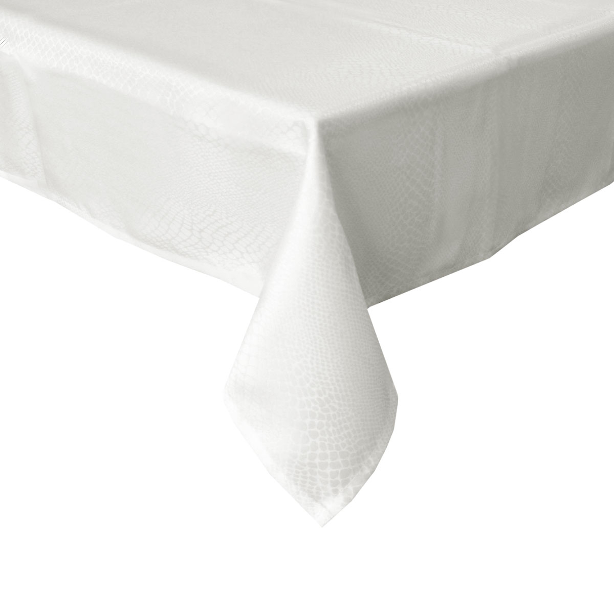V442-ABR-TABLEC-KOMODO180CM-IVORY-RE-96787-00 Jacquard Tablecloth Komodo Ivory 135 x 180 cm - Image 1