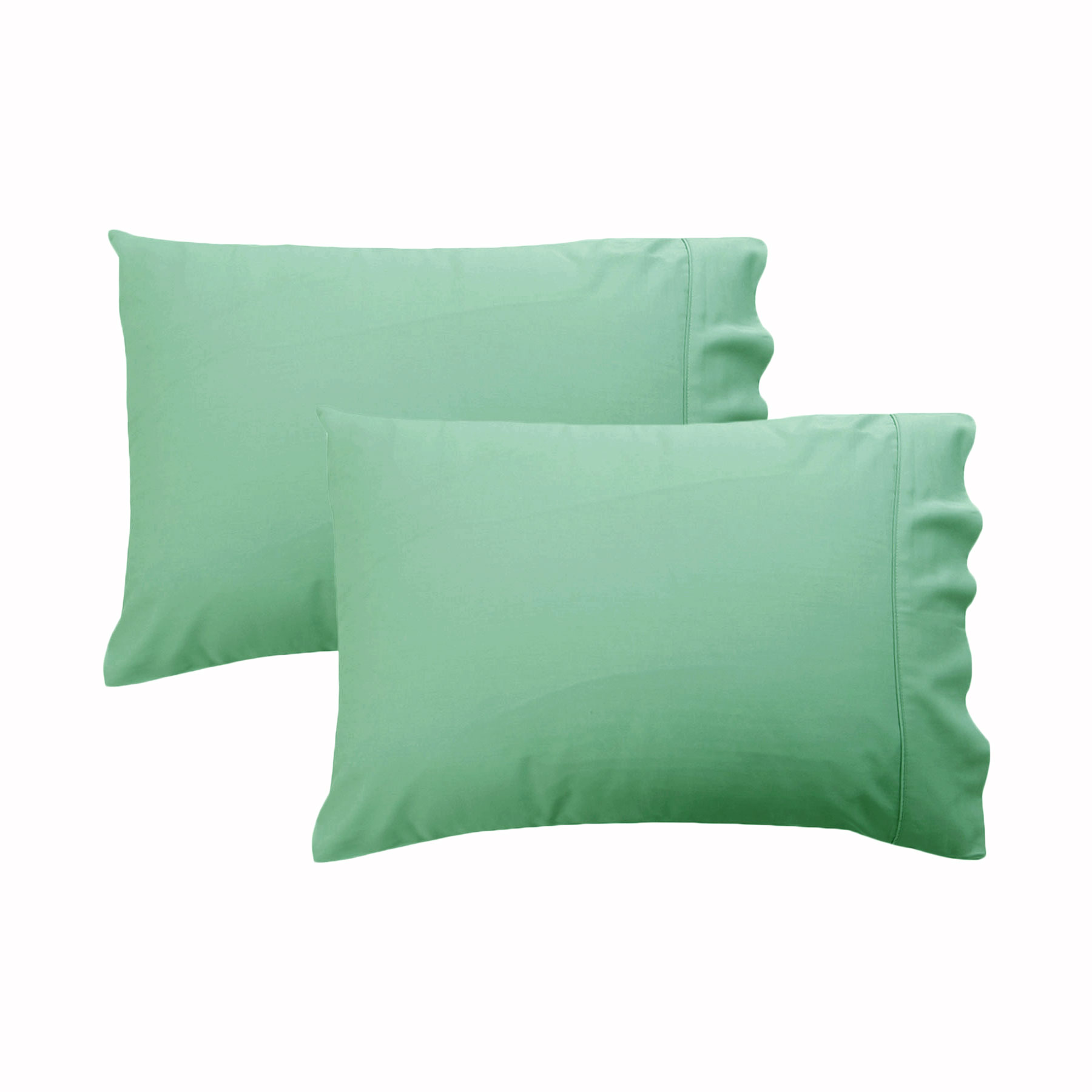 V442-ASU-PILLOWC-PERCALESTANDARD-FROST-ST-96949-00 280TC Luxury Percale Standard Pillowcases Frost - Image 1