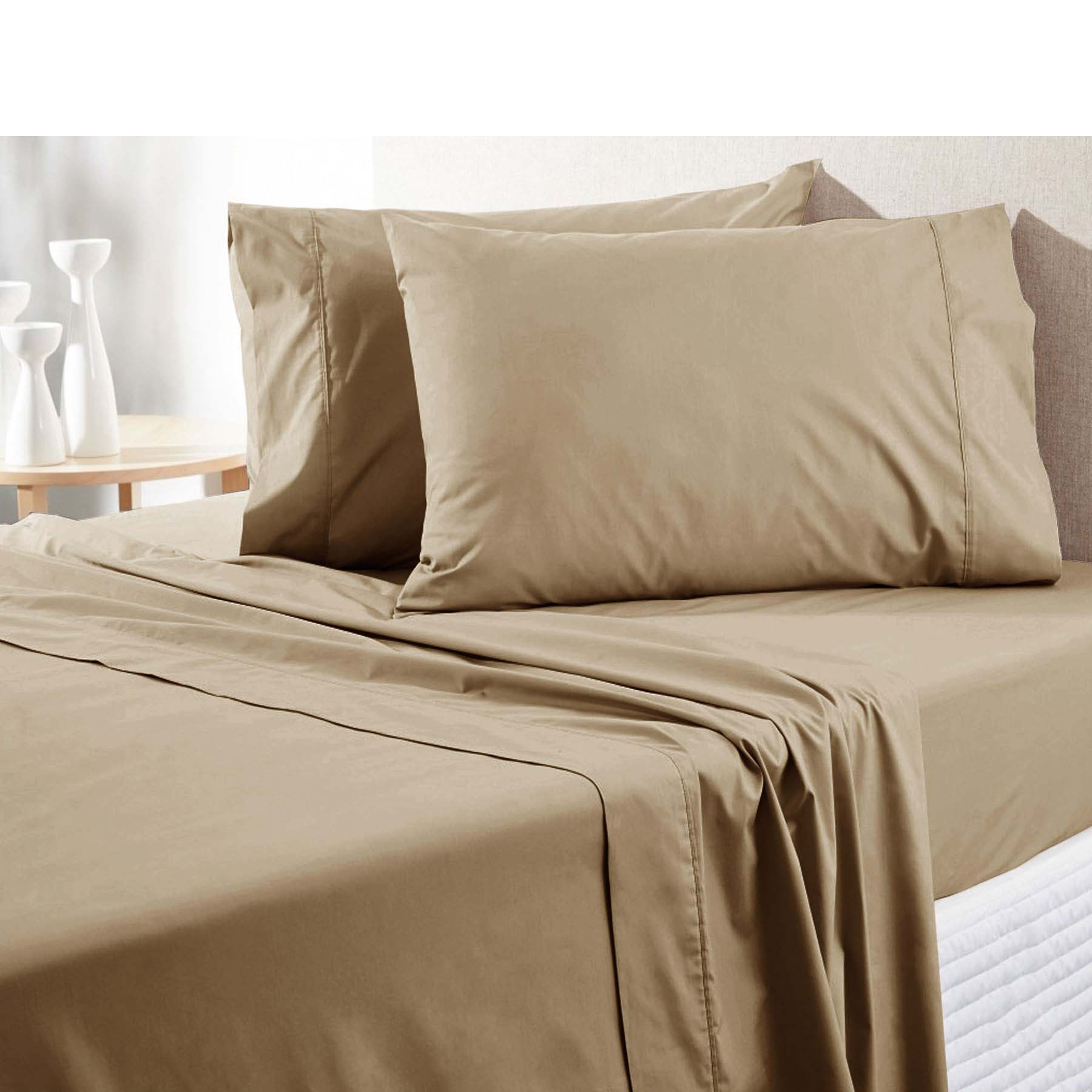 V442-ATX-SHEETS-300TC-LATTE-KI-202503241652-00 300TC Pure Cotton Sheet Set King Latte - Image 1