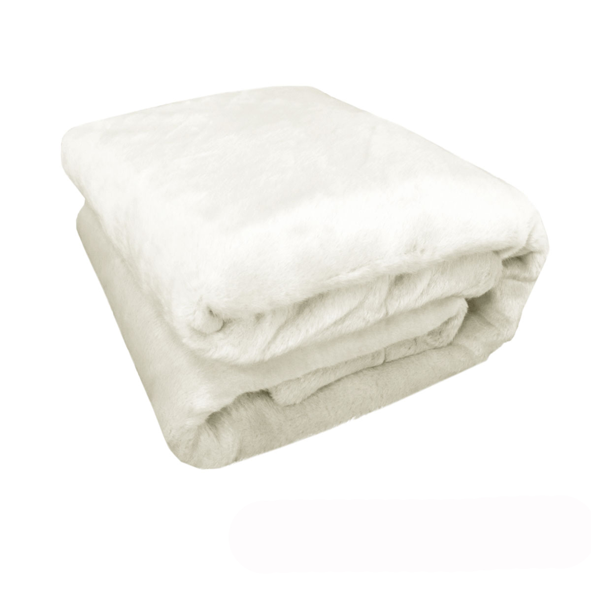 V442-ATX-THROW-23CHIHUAHUA-WHITE-RE-202503241645-00 Canine Faux Fur Throw Rug 127 x 152 cm White Chihuahua - Image 1