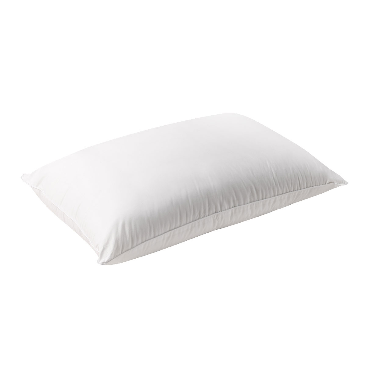 V442-BCA-PILLOW-BAMBOOBLEND750-WHITE-RE-158740-00 Bianca Natural Sleep White Bamboo Blend Medium Profile Pillow - Image 1