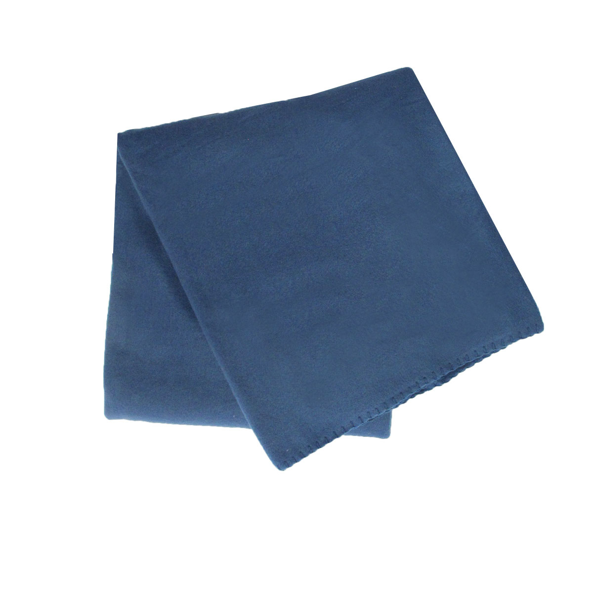 V442-BZO-THROW-SOLIDPOLAR-STEELBLUE-RE-202503121040-00 180GSM Extra Large Polar Fleece Throw Blanket 150 x 200cm Steel Blue - Image 1