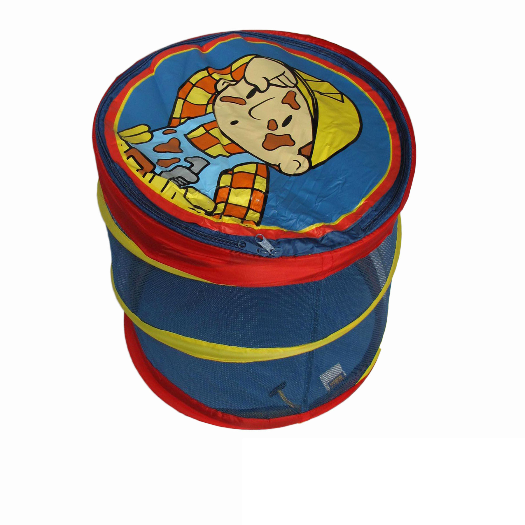 V442-CAP-LAUNDRYB-BOBTHEBUILDER-NAVY-SH-97911-00 Caprice Pop Up Storage & Laundry Hamper Bob the Builder - Image 1