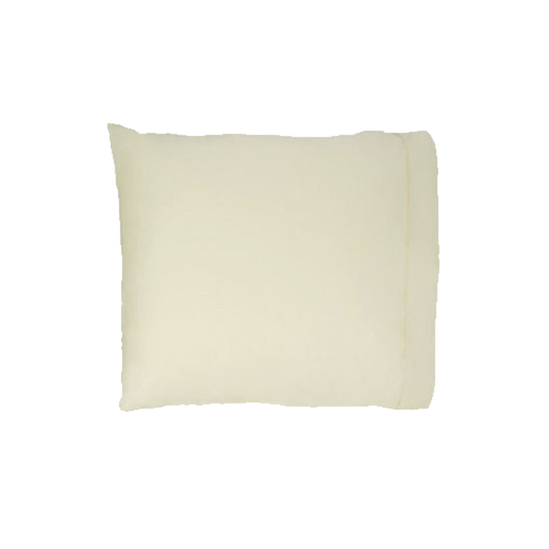 V442-ERT-PILLOWC-250TC-CREAM-EU-78143-00 Easyrest 250tc Cotton European Pillowcase Cream - Image 1