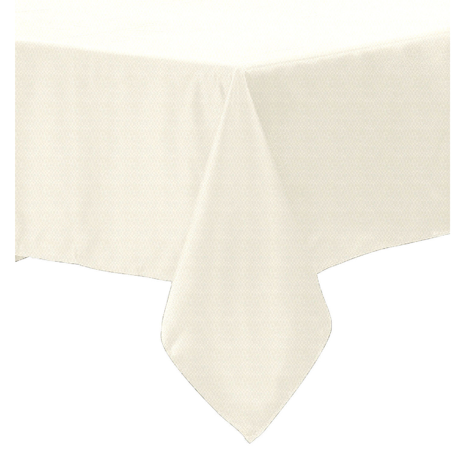 V442-GNA-TABLEC-POLYCOTTON220-IVORY-RD-141656-00 Polyester Cotton Tablecloth Ivory 220 cm Round - Image 1