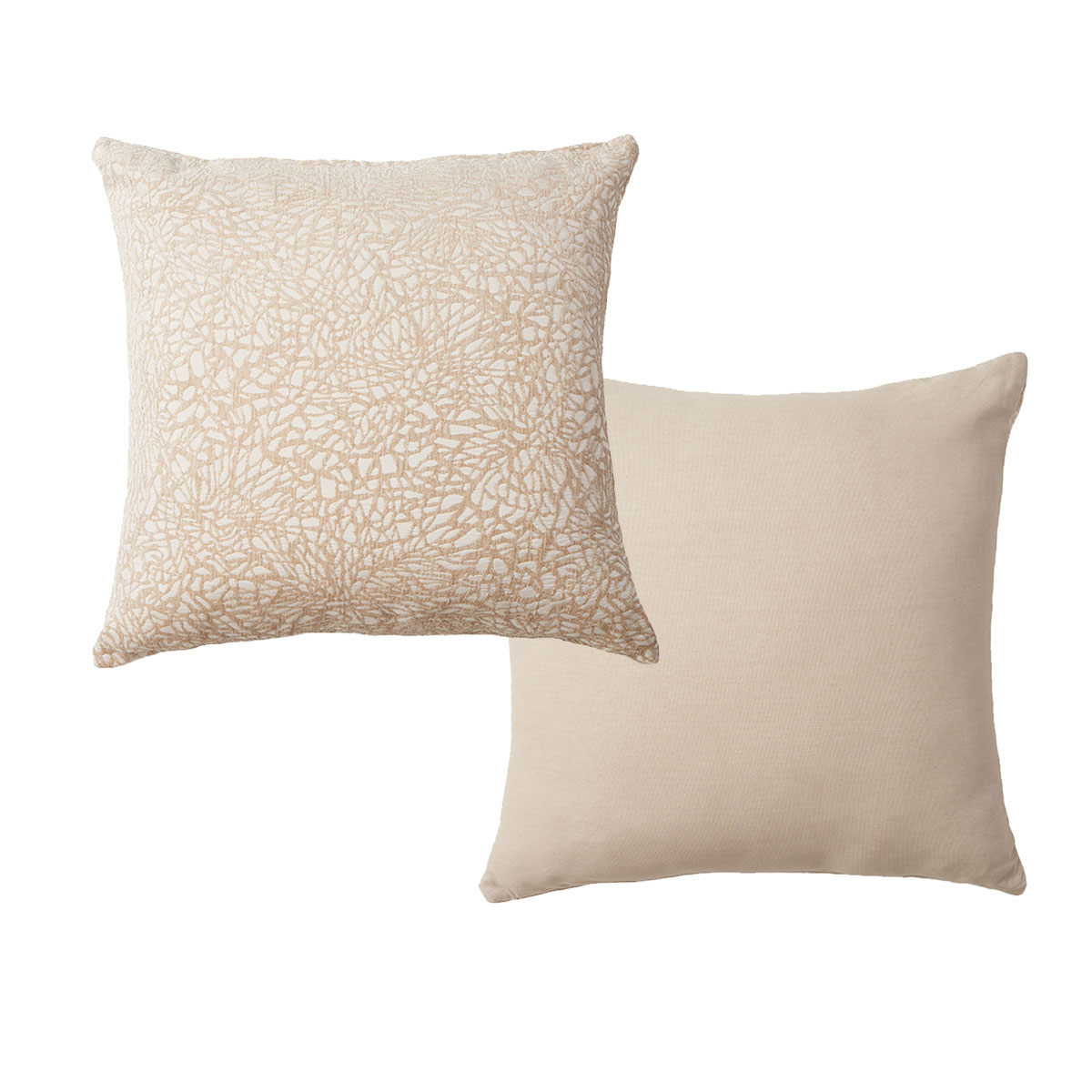 V442-HIN-CUSHION-DEZI-TAUPE-SQ-82739-00 Accessorize Dezi Filled Cushion 50 x 50 cm - Image 1