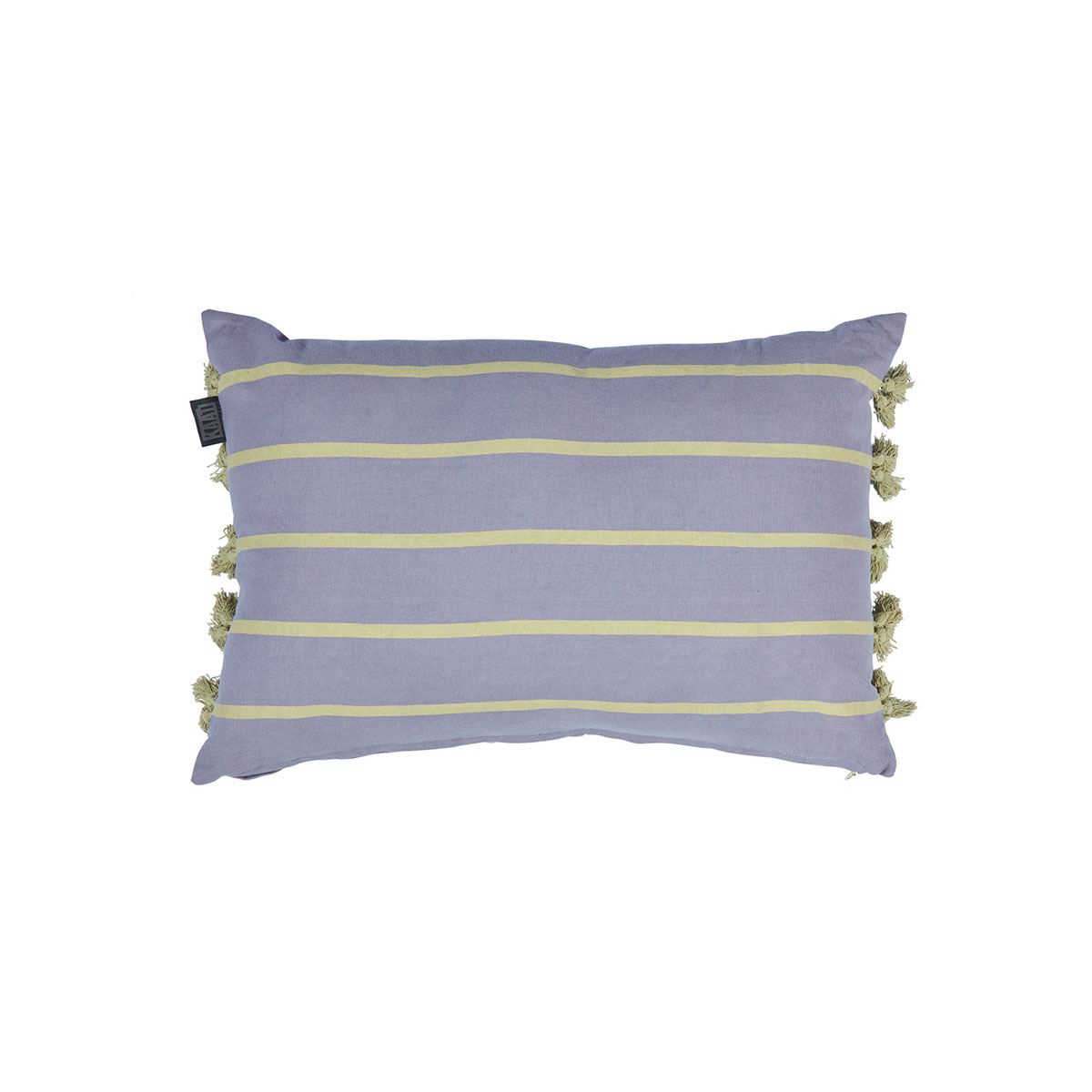 V442-HIN-CUSHION-JELKE-MAUVE-RE-202505231022-00 KAAT Amsterdam Jelke Mauve Stripes Oblong Filled Cushion 40cm x 60cm - Image 1