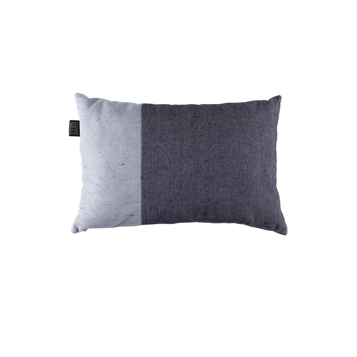V442-HIN-CUSHION-REMIX-BLUE-RE-83405-00 Bedding House Remix Blue Filled Cushion 40cm x 60cm - Image 1