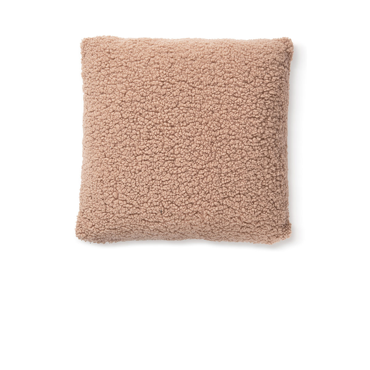 V442-HIN-CUSHION-SHERPA-OCHRE-SQ-82985-00 Bedding House Bedding House Sherpa Filled Square Cushion Ochre - Image 1