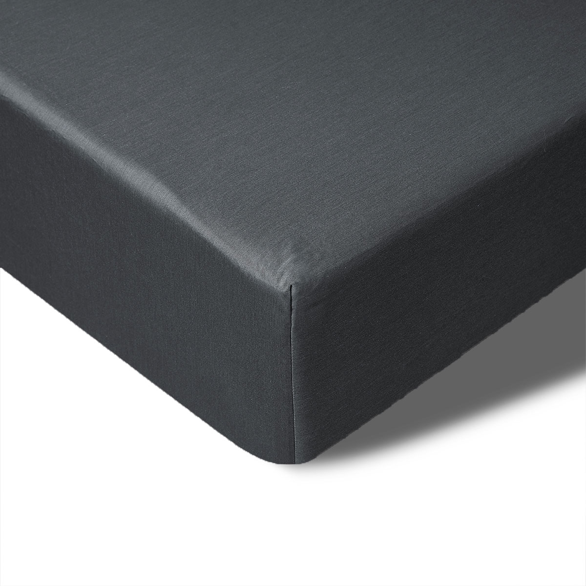 V442-HIN-FITTEDS-BAMBOOCOTTON40CM-CHARCOAL-SB-190204-00 Accessorize 400TC Charcoal Bamboo Cotton Fitted Sheet 40cm Wall Single - Image 1