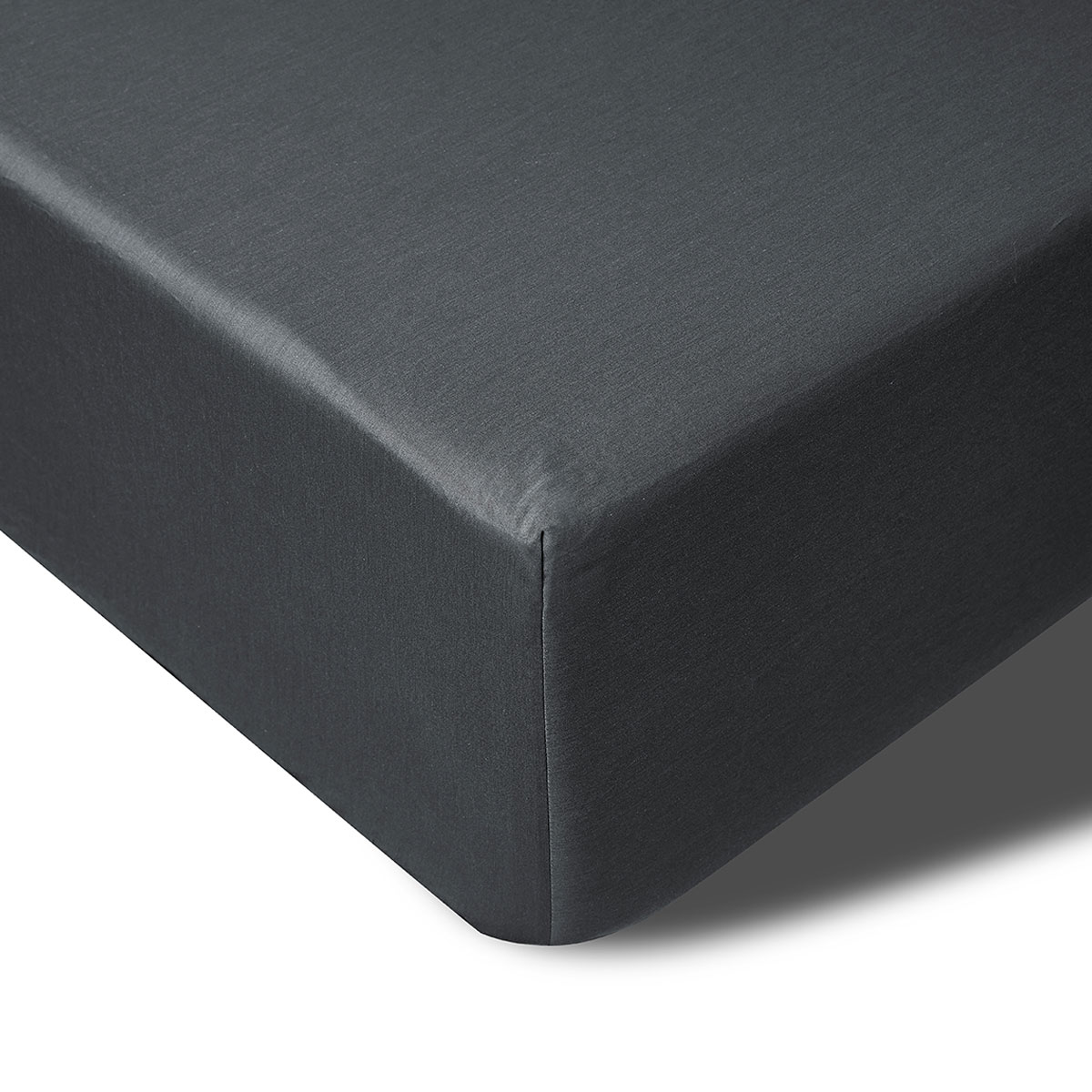 V442-HIN-FITTEDS-BAMBOOCOTTON50CM-CHARCOAL-KI-190172-00 Accessorize 400TC Charcoal Bamboo Cotton Mega / Super Fitted Sheet 50cm Wall King - Image 1