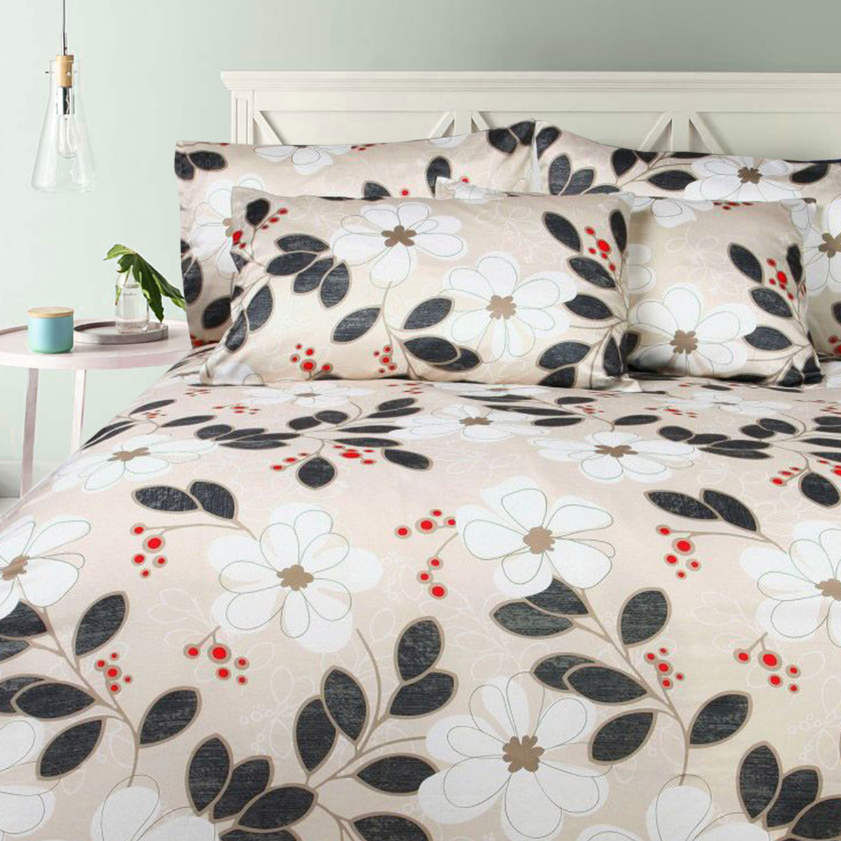 V442-HIN-QUILTCS-PRINTED-HAMMOND-DS-83120-00 Big Sleep Hammond Quilt Cover Set DOUBLE - Image 1