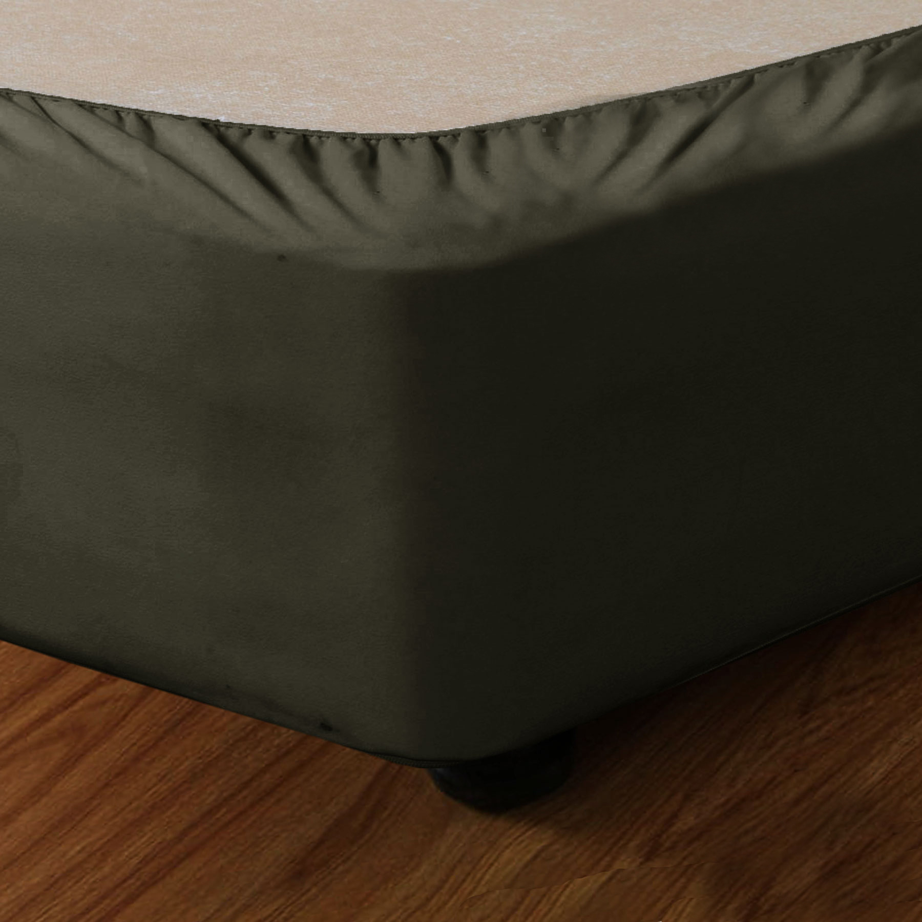 V442-INT-VALANCE-STRETCH-TAUPE-SB-143719-00 Apartmento Stretch Valance Taupe SINGLE - Image 1