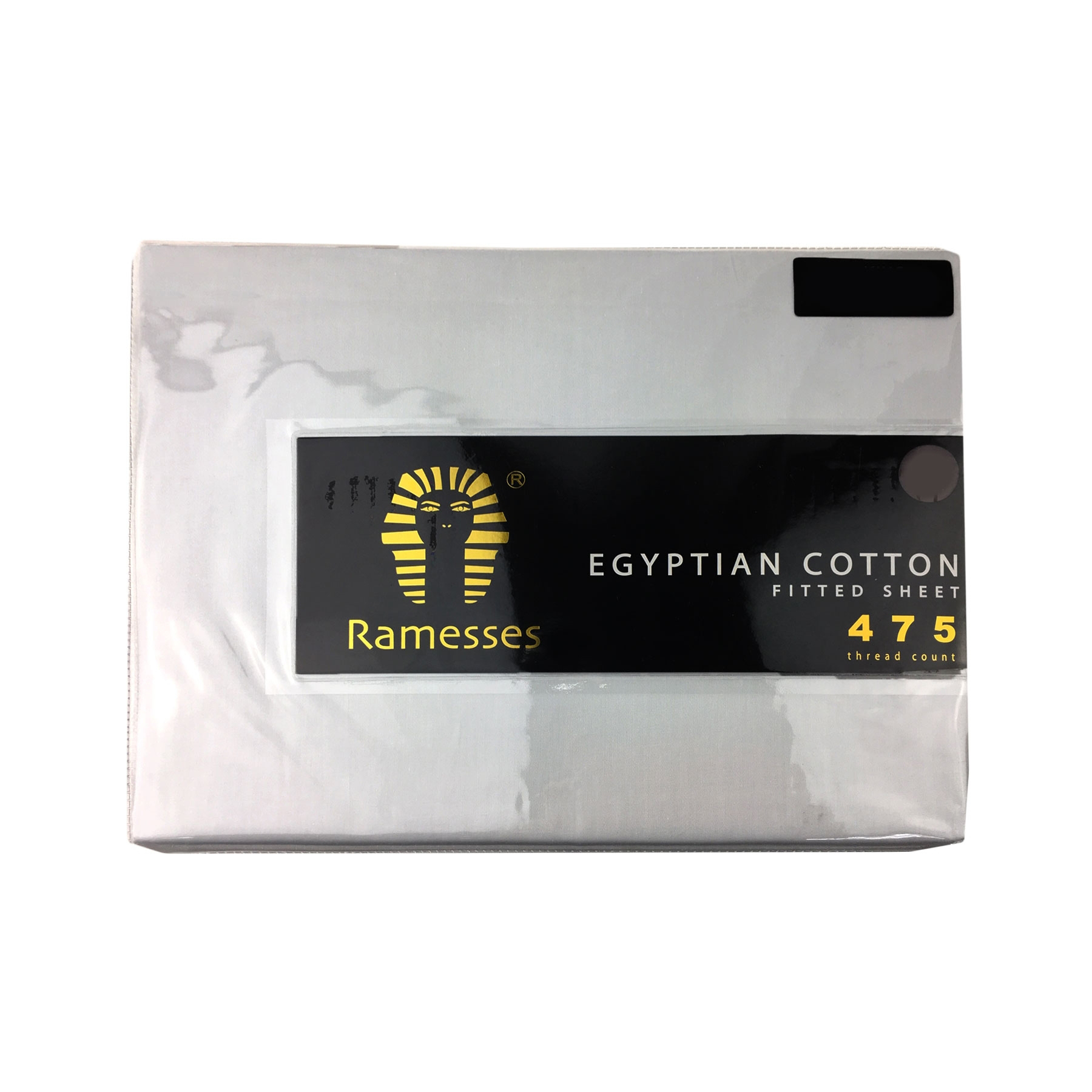V442-KIT-SHEETS-FITTEDEC475TC-WHITE-QS-158663-00 Ramesses 475TC Egyptian Cotton Fitted Sheet Queen White - Image 1